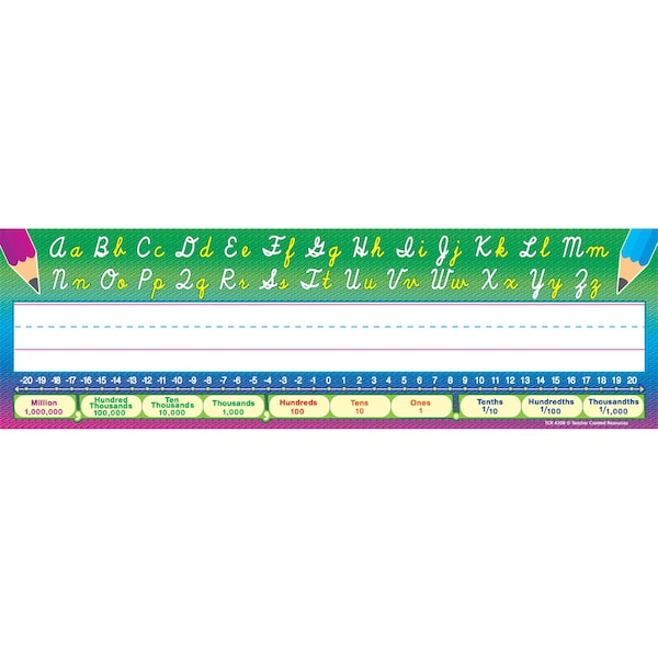 Cursive Writing Name Plates, 216PK